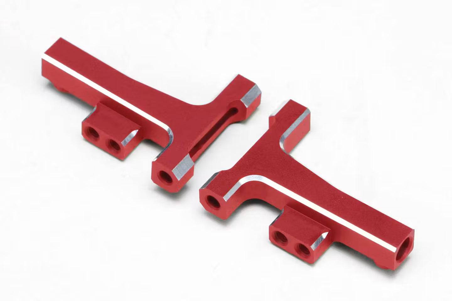 Yokomo Aluminium Front Lower Short T Arm (for RD/SD) - Red - Y2-008FTR