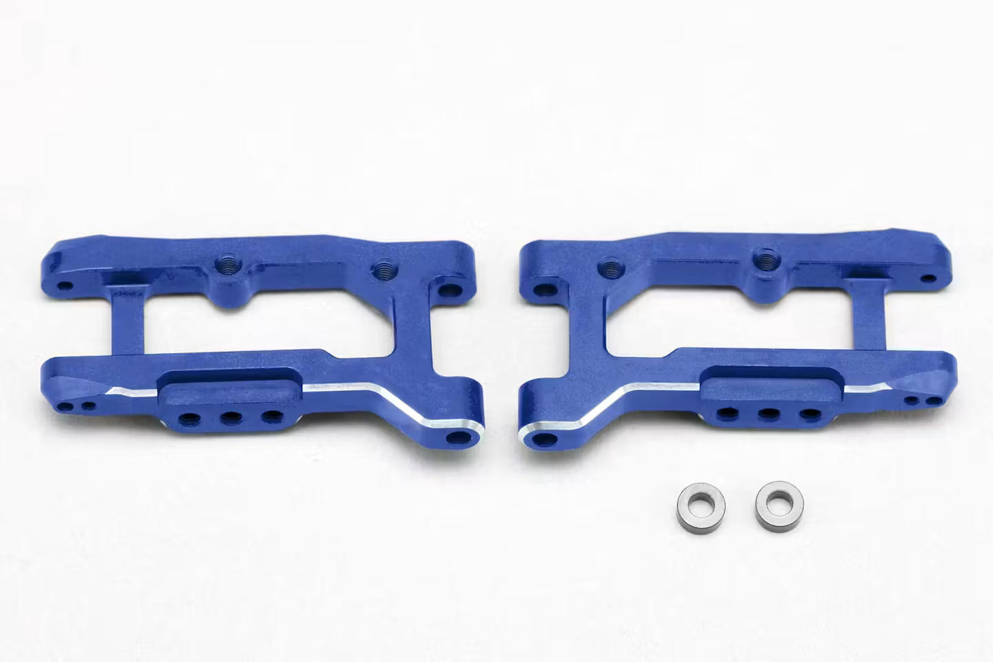 Yokomo Aluminium Rear Weight H Arm (for RD2.0/SD2.0 Short Arm) - Blue - Y2-BL8RAW