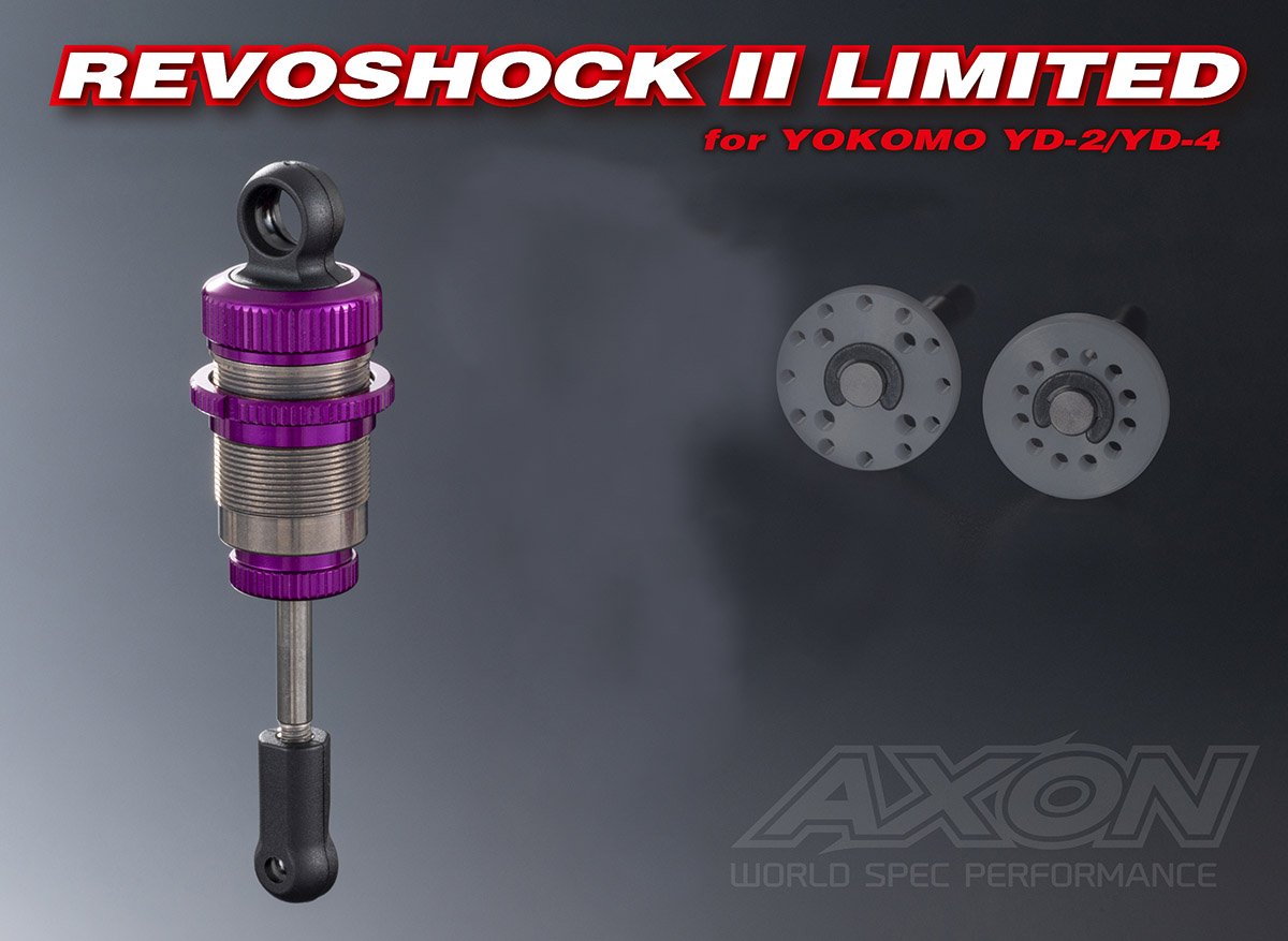 AXON Revoshock II for Yokomo YD-2/YD-4 (Limited Purple Edition, 4pcs) DD-YS-002P