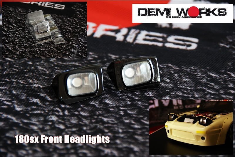 Demi Works Front Headlights 180SX – DW180FH