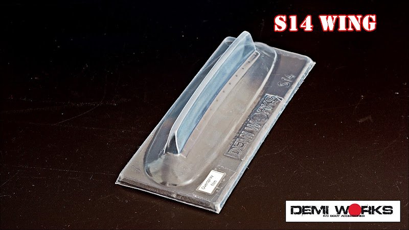 Demi Works Nissan S14 Duck Tail Rear Wing – DWS14W