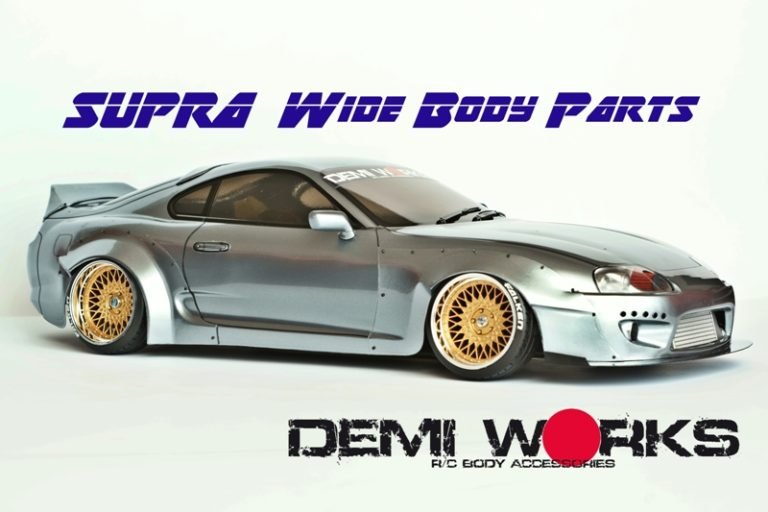Demi Works Toyota Supra RB Set A (Wing + Front Bumper) – DWSUPRB-A
