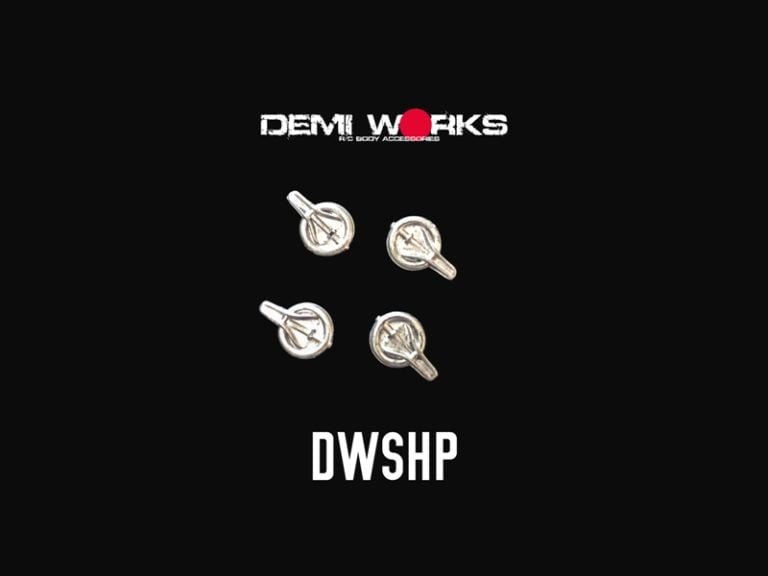 Demi Works Scale Imitation set of 4 Sport Hood Pins – DWSHP