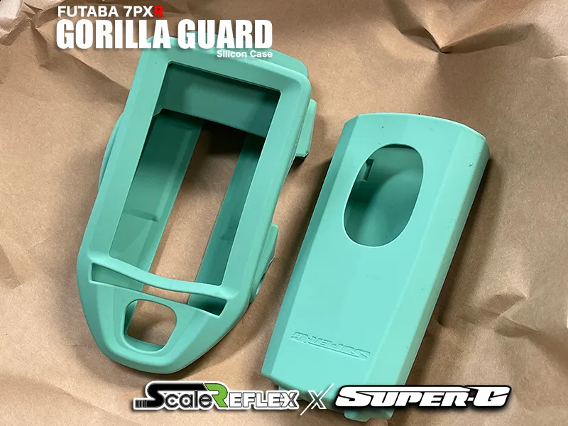 Gorilla Guard – Futaba 4PM Silicone Case TEAL [Super-G X Scale Reflex] 540-TEA