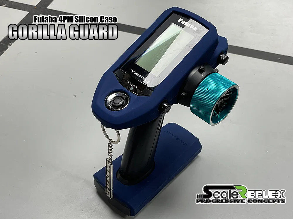 Gorilla Guard – Futaba 4PM Silicone Case BLUE [Super-G X Scale Reflex] 540-BLU