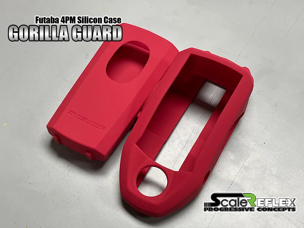 Gorilla Guard – Futaba 4PM Silicone Case RED [Super-G X Scale Reflex] 540-RED