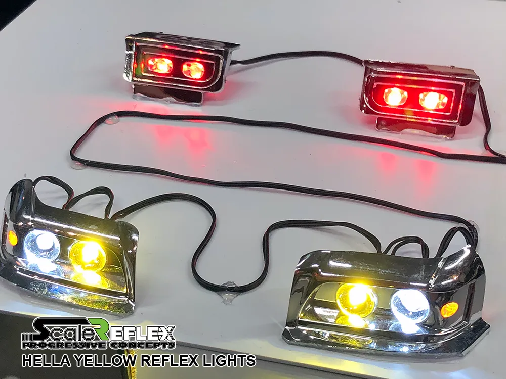 HELLA YELLOW Reflex LIGHTS LED Light Kit (10 LED KIT) 700500