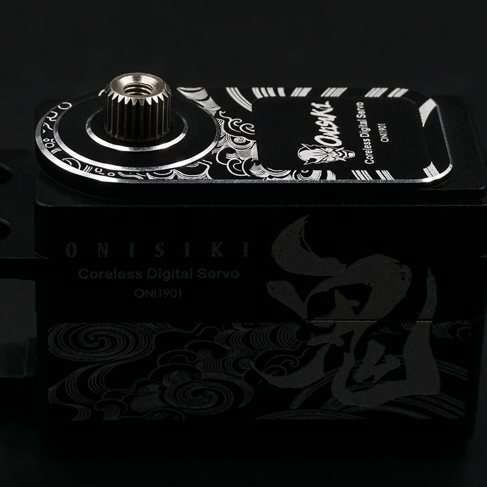 Onisiki Full Aluminum Case Low Profile Coreless Digital Servo – ONI1902
