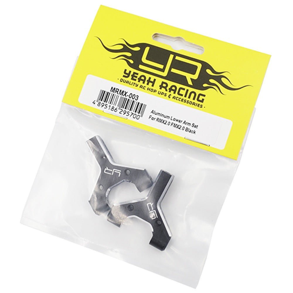 Yeah Racing Aluminum Front Lower Arm Set For MST RMX2.0 FMX2.0 Black – MRMX-003