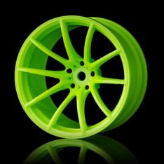 MST Green G25 wheel (+11) (4) 102054AG