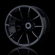 MST Black G25 wheel (+11) (4) 102054BK