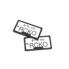 RCKO JDM Style License Plate (2pcs)