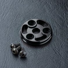 MST RMX Alum. spur gear cover (black) – 210461BK