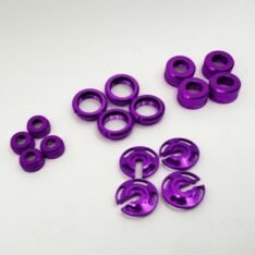 Rhino Racing PURPLE Shock Colour Change Kit with Spring Holders – RR-230P